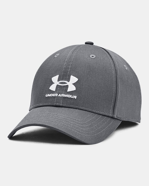 Men's UA Branded Adjustable Cap, Gray, pdpMainDesktop image number 0
